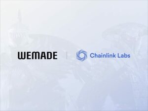Wemade faz parceria com Chainlink Labs para inaugurar a era dos jogos Web3