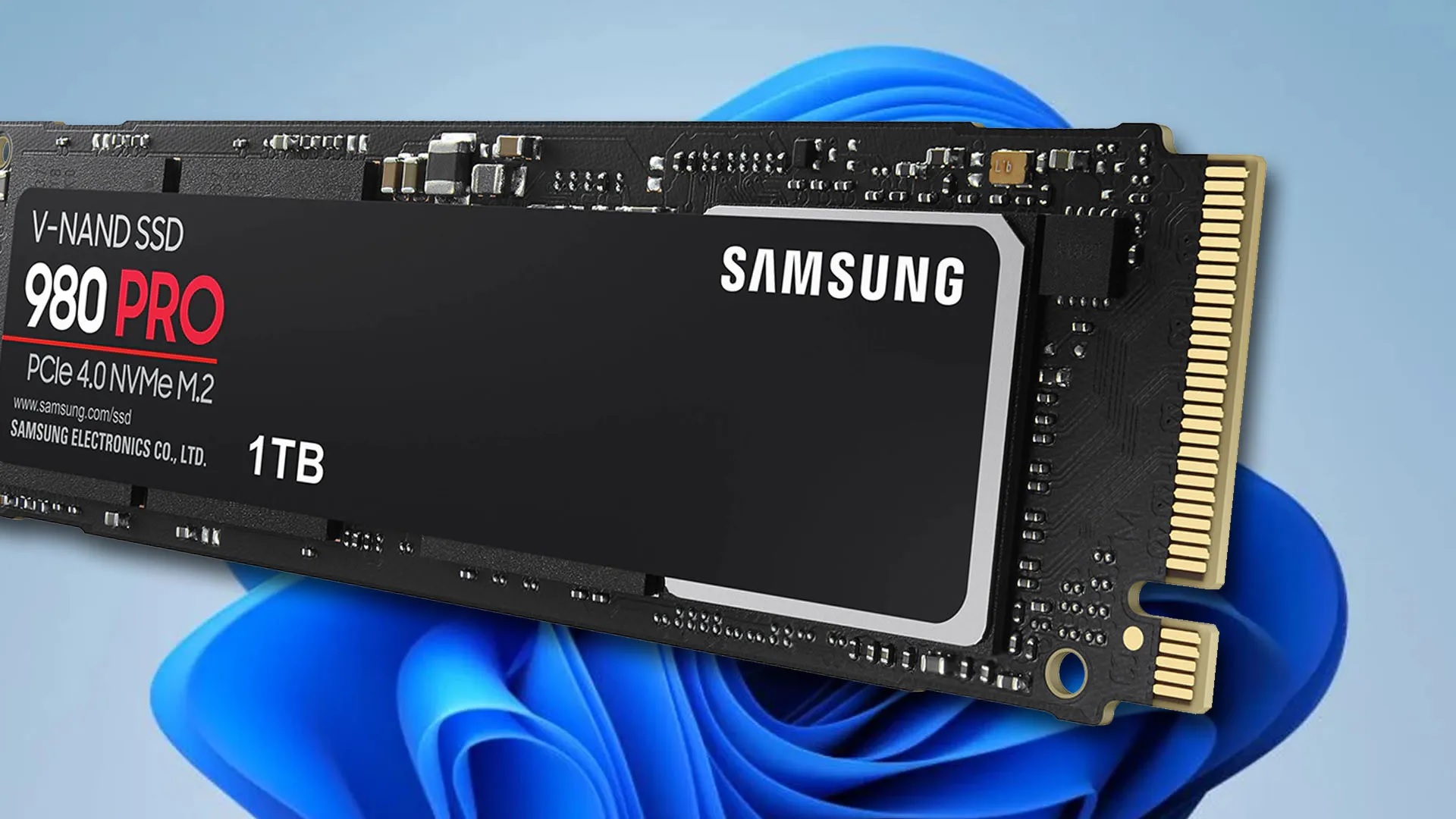 SSD диск Samsung 980 pro, windows 11.
