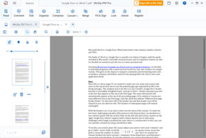 WinZip PDF Pro 검토: PDF 고급 사용자를 위한 모든 기능을 갖춘 편집기