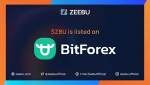 Zeebu (ZBU) công bố niêm yết trên BitForex | Tin tức trực tiếp về Bitcoin