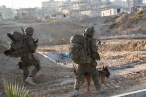 분석 / 가자 전쟁, 1단계: IDF 대 하마스 & 헤즈볼라