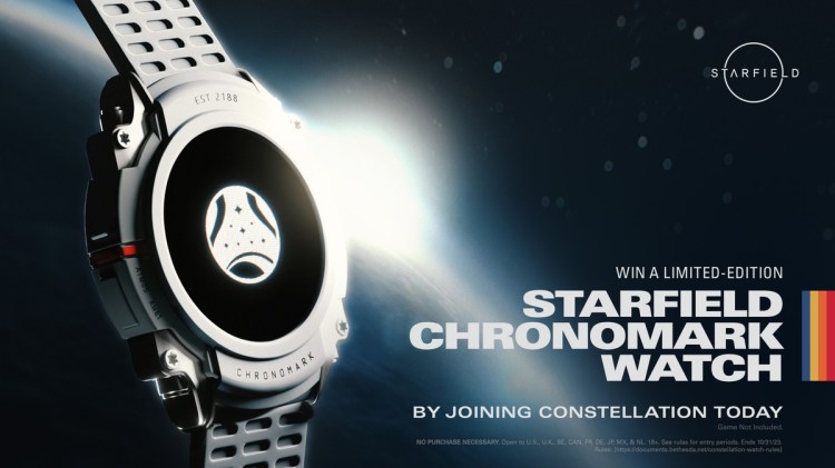 Starfield Constellation Chronomark Watch