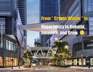 Bitcoin Energy Summit - Exposición de Sostenibilidad y Soluciones Energéticas del 22 al 23 de abril de 2024 en Miami | Noticias de Bitcoin en vivo