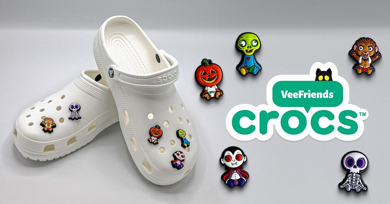 Monster Squad geactiveerd: maak kennis met VeeFriends™ x Crocs Jibbitz™ Charms!