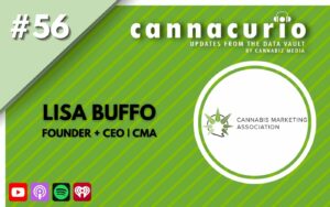 Cannacurio Podcast Episode 56 with Lisa Buffo of Cannabis Marketing Association | Cannabiz Media