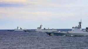 中国和巴基斯坦结束以高科技驱逐舰为特色的海军演习