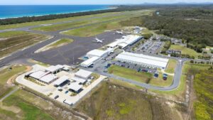 Coffs Harbori lennujaam nõuab COVID-eelse läbilaskevõime taastamist