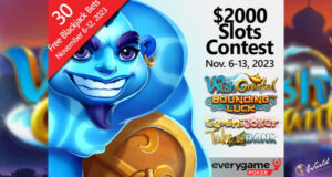 Everygame Poker organiza uma competição de uma semana para seus jogadores de slots que oferece US$ 2000 em recompensas