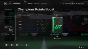 Guida agli obiettivi di potenziamento dei punti FC 24 Champions