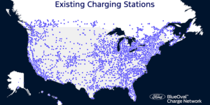 Ford Expands BlueOval Charging Network, Increases Number of Supercharger Stations - CleanTechnica