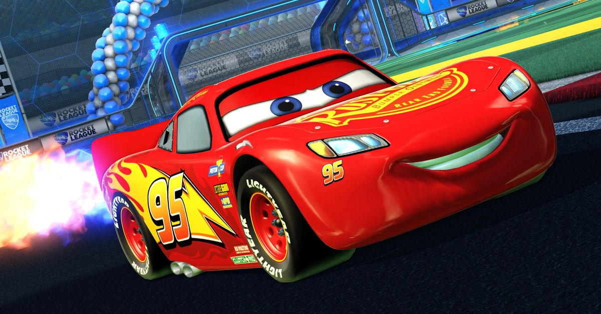 Kachow! Lightning McQueen is racing into Rocket League