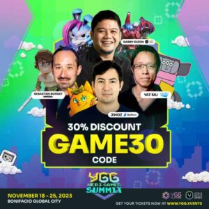 [List of Speakers] Web3 Industry Leaders Converger at YGG Web3 Games Summit | BitPinas