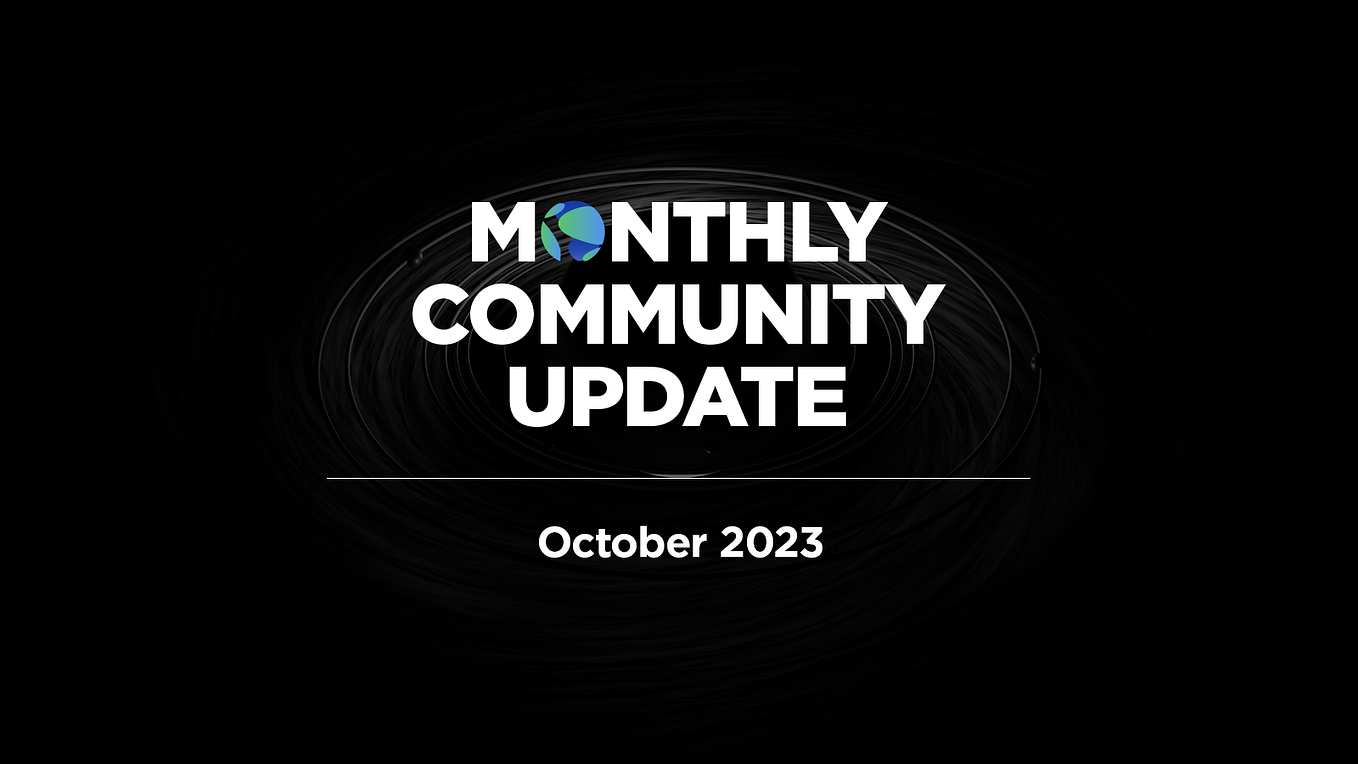 עדכון קהילה — אוקטובר 2023