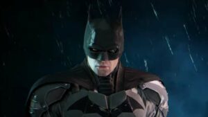 The Batman's Robert Pattinson suit coming to Arkham Knight on Nintendo Switch as timed console exclusive