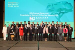 Hongkongin johtajien instituutti julkistaa vuoden 2023 johtajien palkinnon voittajat instituutin vuotuisessa illallisessa
