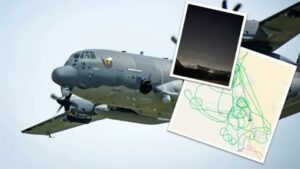 Aeronave de combate AC-130J da USAF rastreada on-line durante ataque aéreo no Iraque
