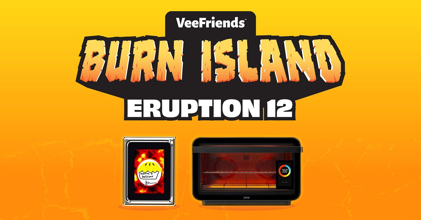 Burn Island Eruption 12: Pajer bakas bäst i silverugnar (juni).