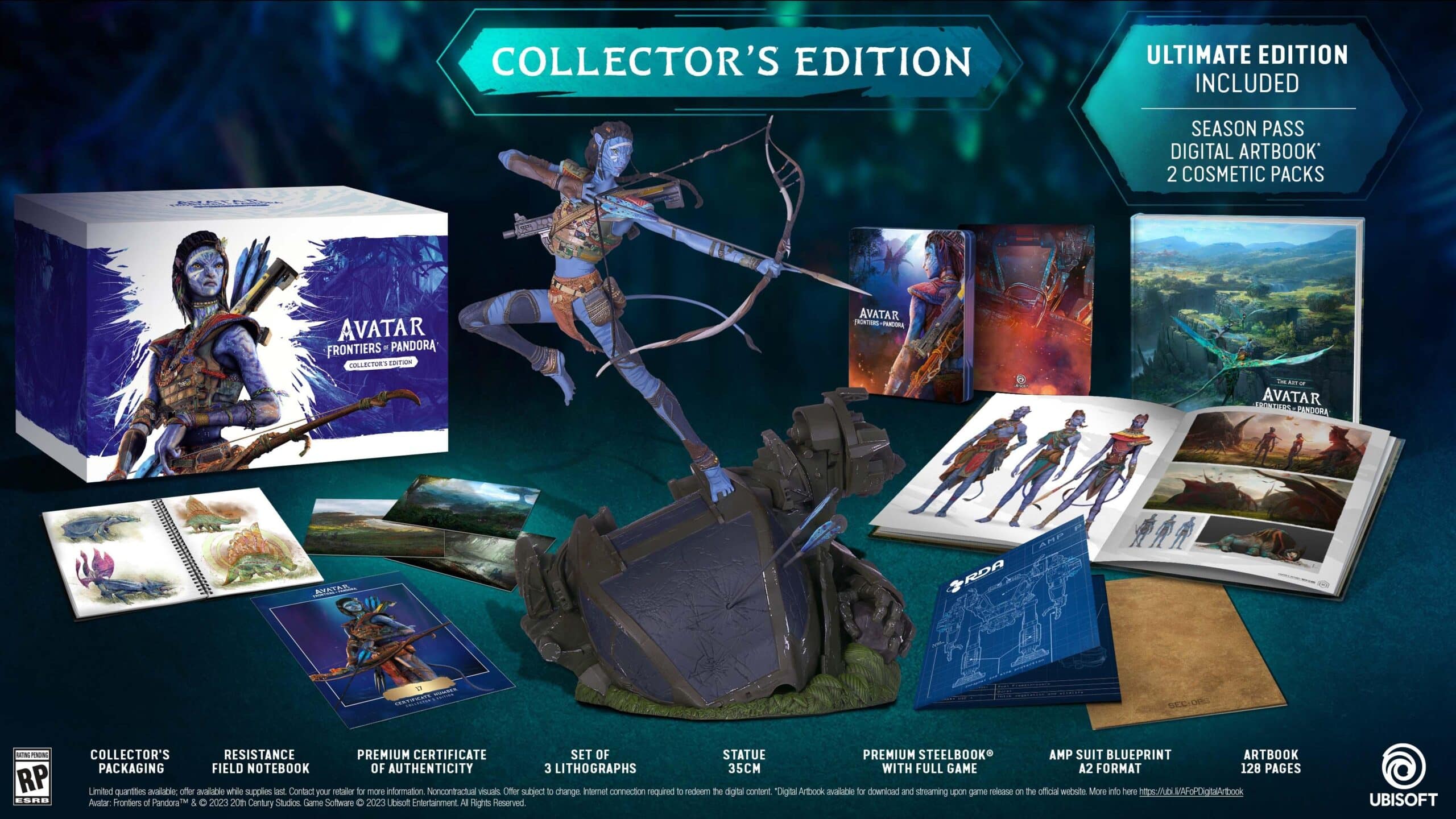 What's In The Avatar Frontiers Of Pandora Collectors Edition?