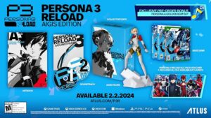 מה יש ב- Persona 3 Reload Collector Edition?