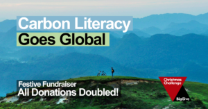 Din donation blev fordoblet denne festsæson - Carbon Literacy Project