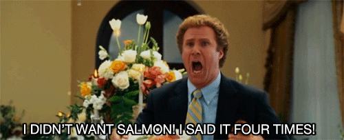 Will Ferrell Salmon GIF - Find & Share on GIPHY