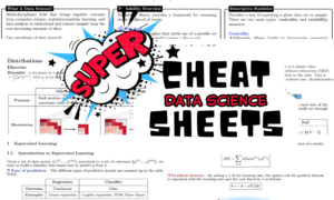 5 Super Cheat Sheets til Master Data Science - KDnuggets