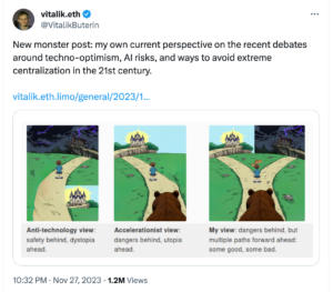 AI Meets Web3: Vitalik Buterin on Decentralized AGI