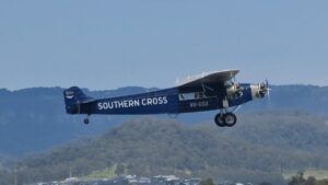 ‘An absolute legacy’: Southern Cross replica returns to the skies