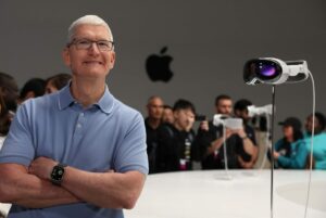 Apple sigter efter at lancere Vision Pro i januar