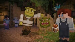 Endelig har Shrek kommet til Minecraft, men bare for de neste dagene