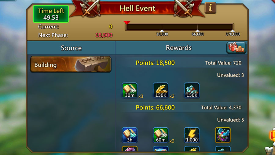 Hell Event Building