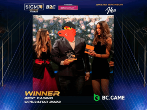 تم تكريم BC.GAME بجائزة "أفضل مشغل كازينو لعام 2023" من SiGMA | أخبار البيتكوين الحية