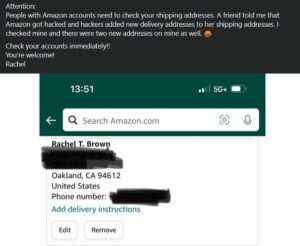Hinter den Kulissen gab es Gerüchte über einen Hackerangriff auf Amazon