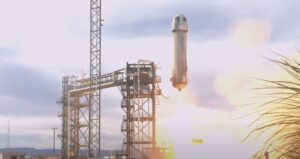 Blue Origin lance la fusée New Shepard lors d'une mission de retour en vol