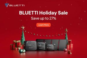 Οι χριστουγεννιάτικες εκπτώσεις της BLUETTI και οι τρεις νέοι φορητοί σταθμοί ηλεκτρικής ενέργειας φτάνουν για το τέλειο δώρο