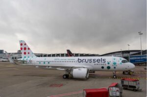De eerste Airbus A320neo van Brussels Airlines voert zijn eerste vlucht uit: Destination Wenen