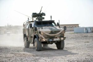 Bundeswehr ordena que Dingo 2s substitua veículos doados à Ucrânia