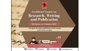Certificate Course on Research, Writing, and Publication