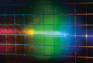 Kiselwafer som innehåller mer än 10 000 quantum dot arrays