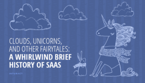 Oblaki, samorogi in druge pravljice: vrtinska kratka zgodovina SaaS