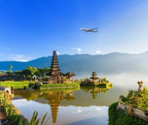 Etihad Airways flyver til øen Bali i Indonesien