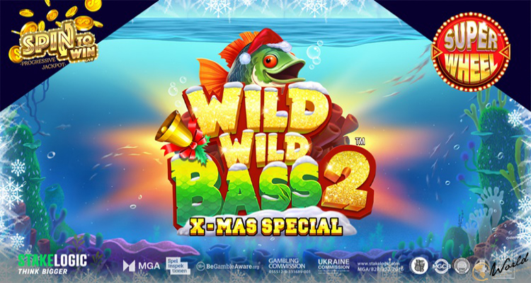 Przeżyj świąteczną przygodę wędkarską w nowym automacie internetowym Stakelogic: Wild Wild Bass 2 Xmas Special