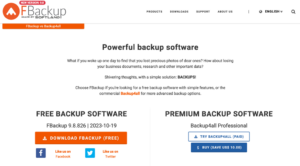 FBackup 9 áttekintés: Ingyenesen készítsen biztonsági másolatot helyi és online fájljairól
