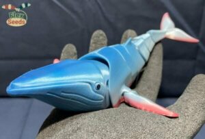 Flexi Humpback Whale (พิมพ์ในสถานที่) #3DThursday #3DPrinting