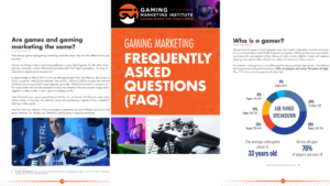 Relatório de perguntas frequentes sobre marketing de jogos - Esports Group