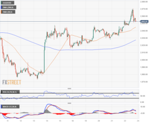 Gold Price Analysis: XAU/USD pulls back from $2,070 as markets hunker down for holidays