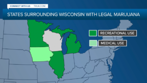 Kui palju võiks Wisconsin meelelahutusliku marihuaana maksutulu teenida? - Meditsiinilise marihuaana programmi ühendus