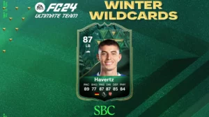 Como completar Kai Havertz Winter Wildcards Sbc no EA FC 24?