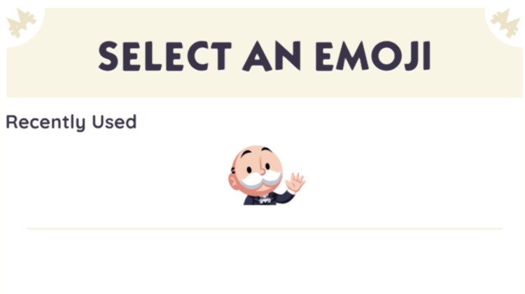 Monopoly Go Emoji's selecteren