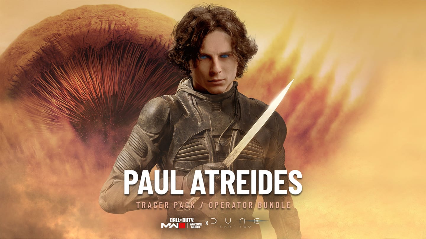 How to Get Dune's Paul Atreides in MW3 Warzone